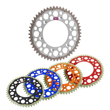 Zębatka tył RENTHAL twinring yz/yzf 49t blue