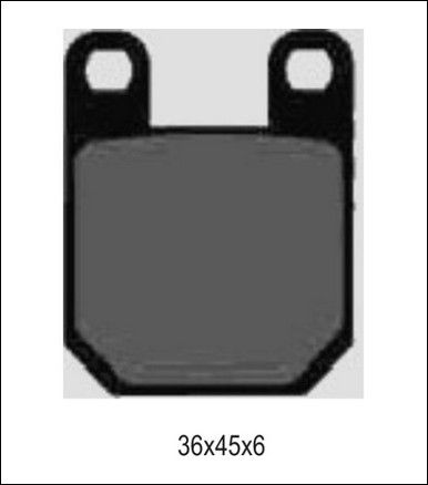 Klocki hamulcowe BRENTA KH115