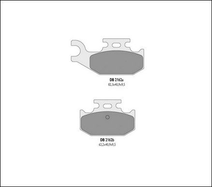 Klocki hamulcowe DELTA BRAKING KH428