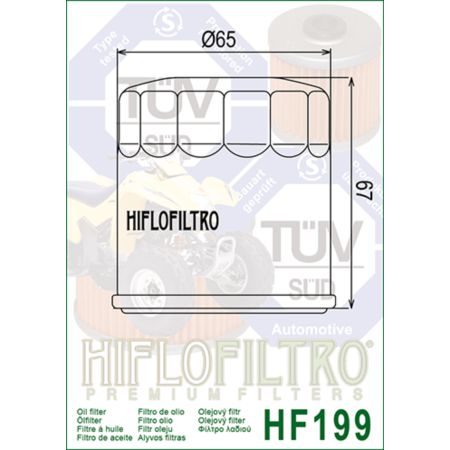 Filtr oleju HF199