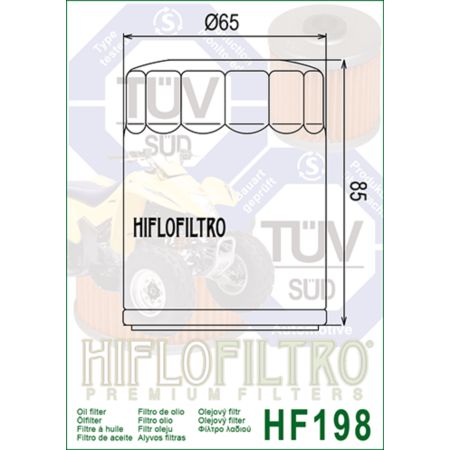 Filtr oleju HF198