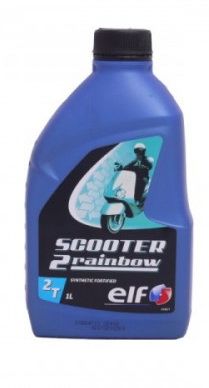 Olej sinikowy elf scooter 2 rainBOw 2T 1l
