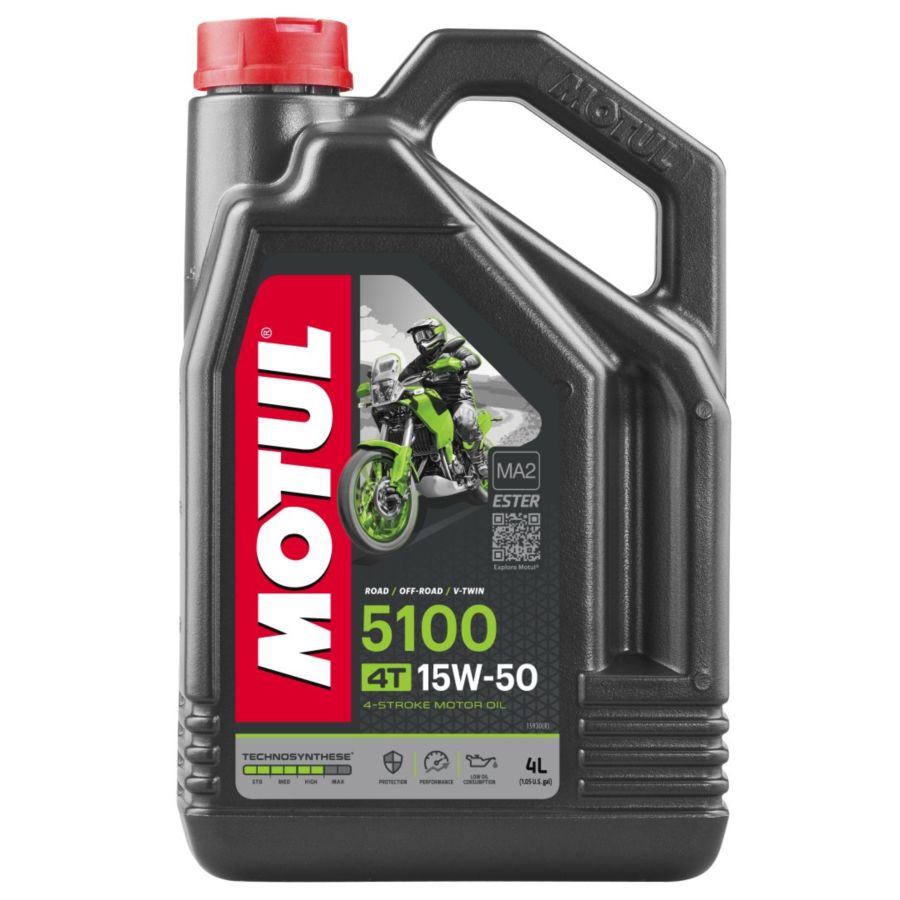 Olej silnikowy MOTUL 5100 4T ester 15w50 4l