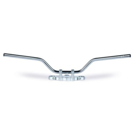 Kierownica LUCAS stalowa 22mm chrom classic high
