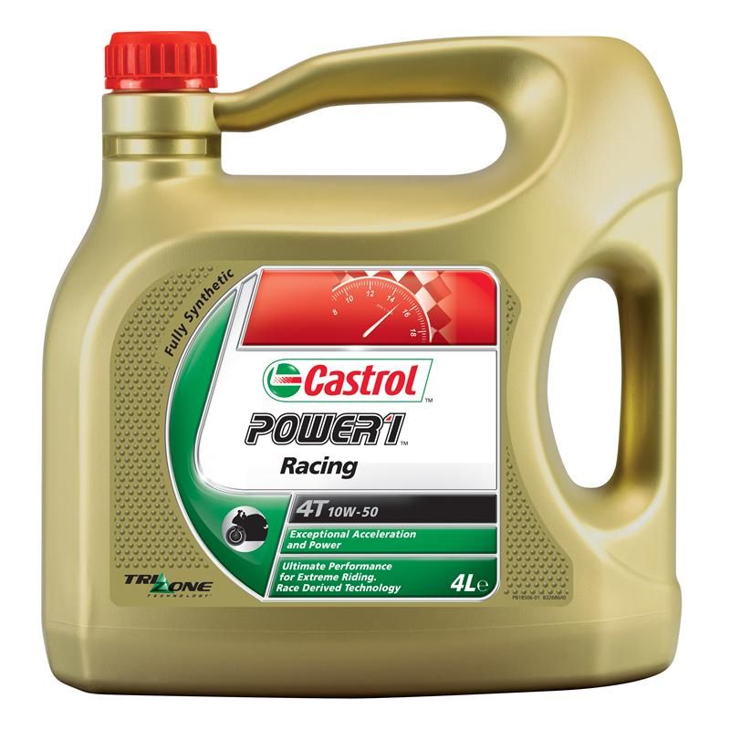 Olej silnikowy CASTROL power racing 4T 10w50 4l