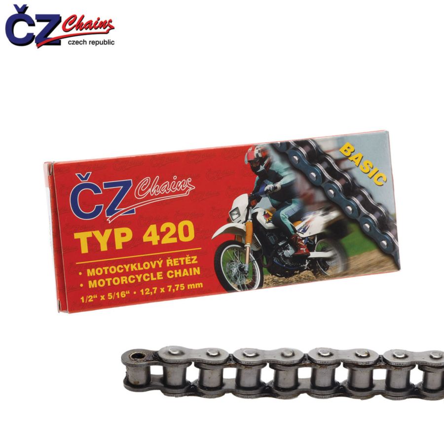 Łańcuch CZ 420s 130 ogniw