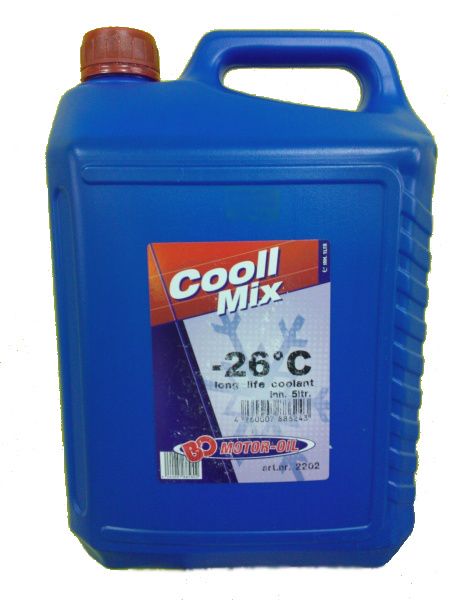 Płyn do chłodnic BO coolmix -26 5l Płyn do chłodnic BO coolmix -26 5l
