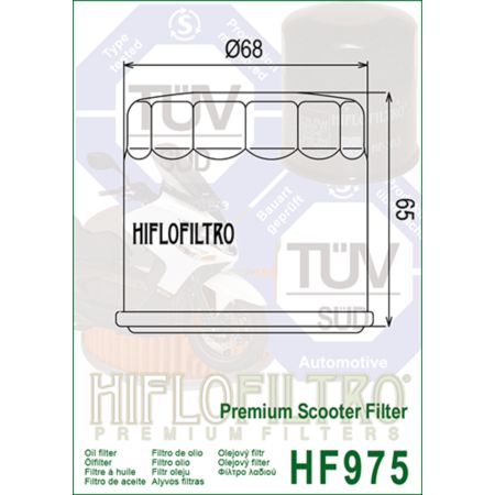 Filtr oleju HF975