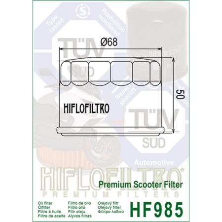 Filtr oleju HF985