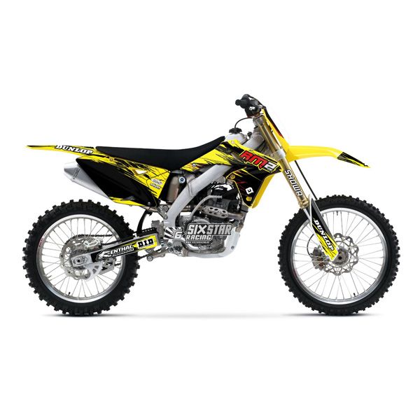Okleina flu ts1 full kit SUZUKI rm 125 01-11
