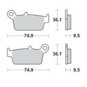 Klocki hamulcowe MOTO-MASTER KH131 (11)