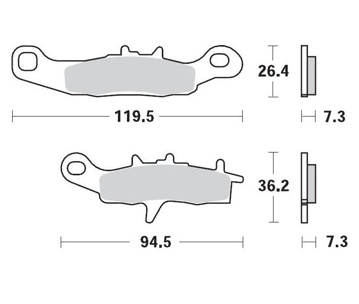 Klocki hamulcowe MOTO-MASTER KH258 (21)