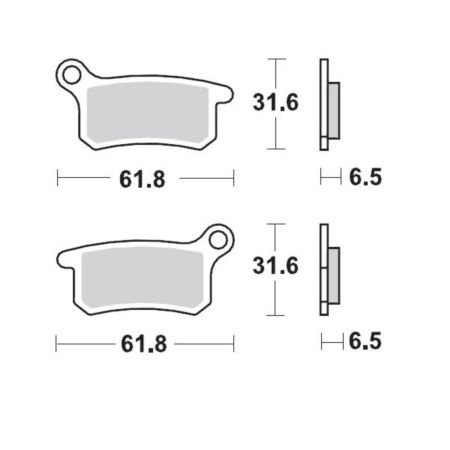Klocki hamulcowe MOTO-MASTER KH357 (12)