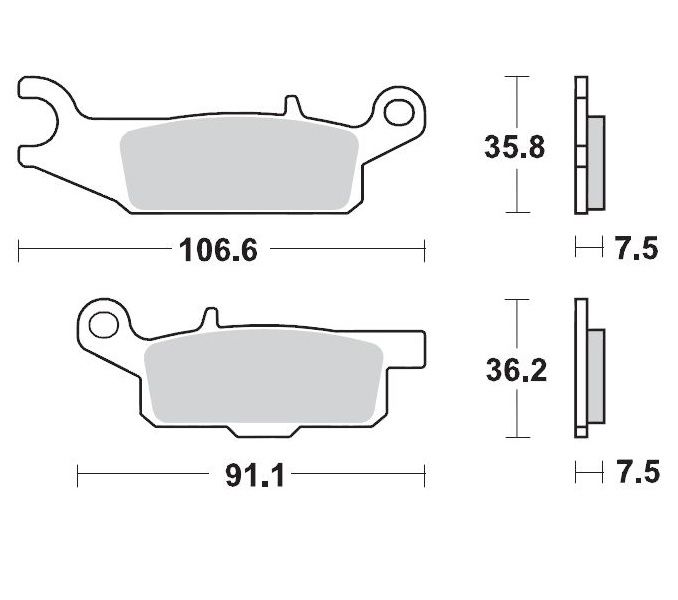 Klocki hamulcowe MOTO-MASTER KH444 (11)