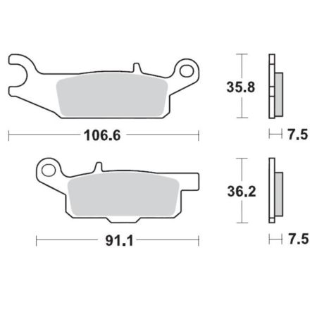 Klocki hamulcowe MOTO-MASTER KH444 (11)