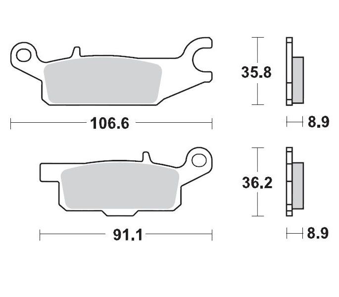 Klocki hamulcowe MOTO-MASTER KH445 (11)