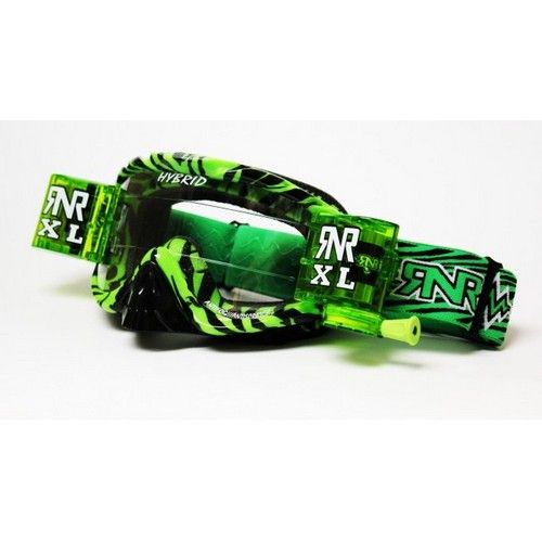 Gogle RIP N ROLL hybrid xl wild green roll off