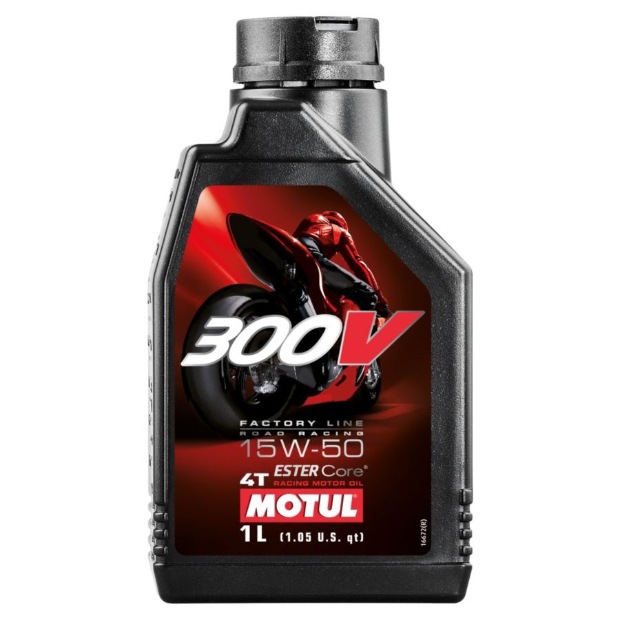 Olej silnikowy MOTUL 300v 15w50 4T 1l