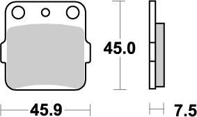Klocki hamulcowe MOTO-MASTER KH84 (12)
