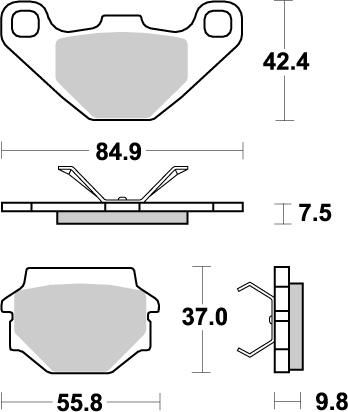 Klocki hamulcowe MOTO-MASTER KH67 (11)