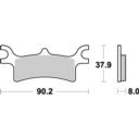 Klocki hamulcowe MOTO-MASTER KH314