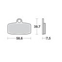 Klocki hamulcowe MOTO-MASTER KH159