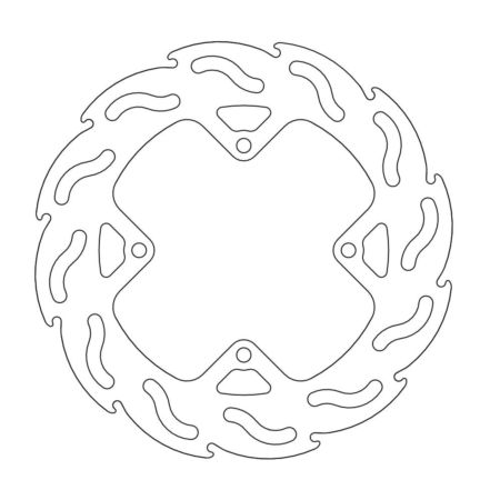 Tarcza hamulcowa flame MOTO-MASTER tył 110205