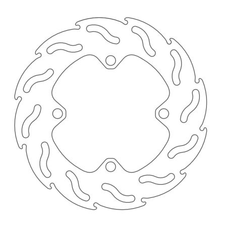 Tarcza hamulcowa flame MOTO-MASTER tył 110214