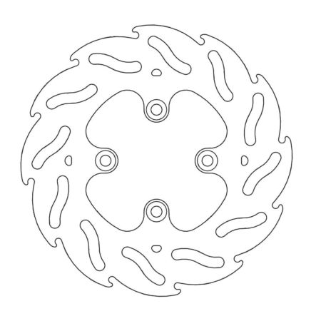 Tarcza hamulcowa flame MOTO-MASTER tył 110219