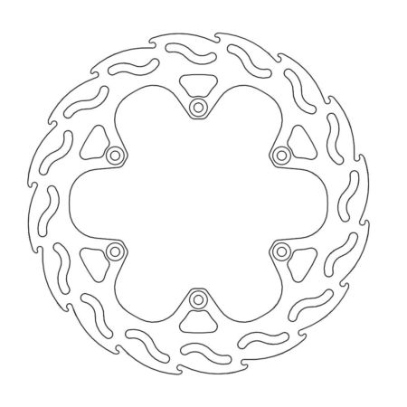 Tarcza hamulcowa flame MOTO-MASTER tył 110222