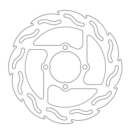 Tarcza hamulcowa flame MOTO-MASTER tył 110228