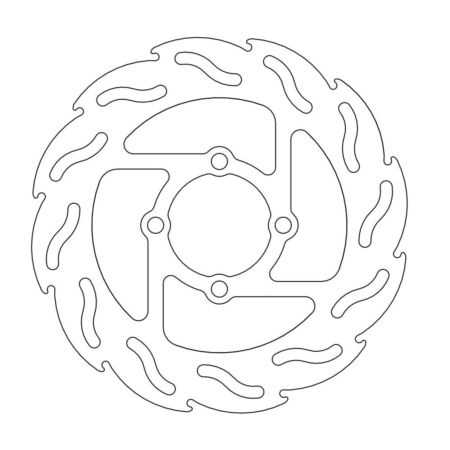 Tarcza hamulcowa flame MOTO-MASTER tył 110230