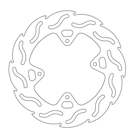 Tarcza hamulcowa flame MOTO-MASTER przód 110231