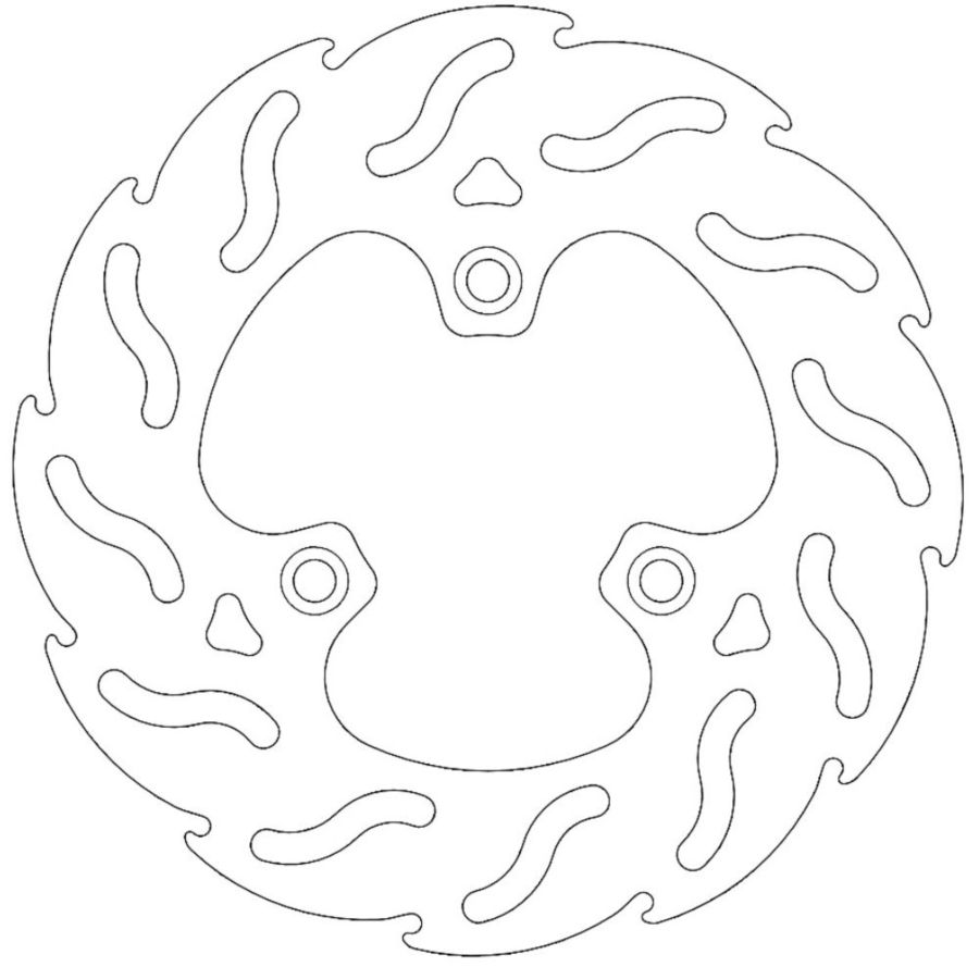 Tarcza hamulcowa flame MOTO-MASTER BENELLI malagut