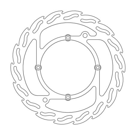 Tarcza hamulcowa flame MOTO-MASTER tył 110259