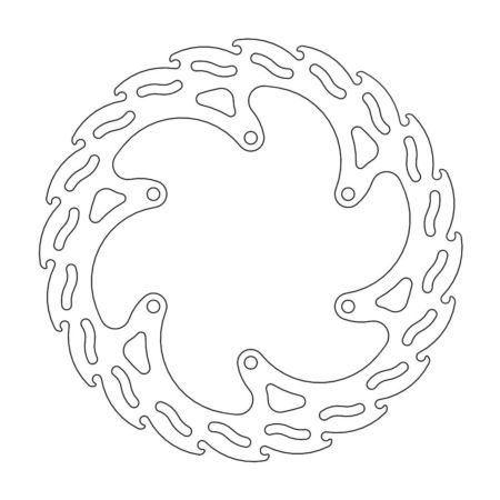 Tarcza hamulcowa flame MOTO-MASTER przód 110281