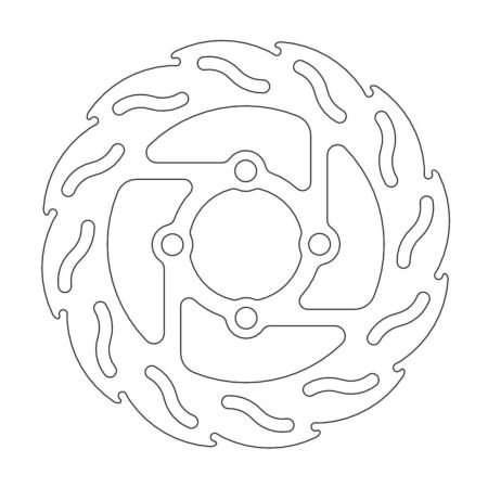 Tarcza hamulcowa flame MOTO-MASTER tył 110302