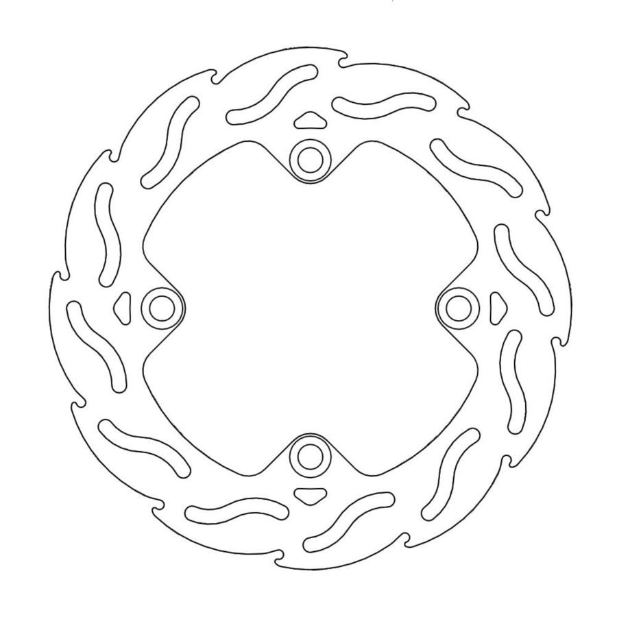 Tarcza hamulcowa flame MOTO-MASTER tył 110309