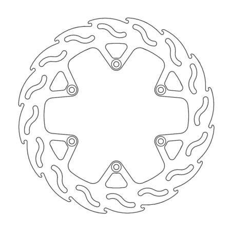 Tarcza hamulcowa flame MOTO-MASTER tył 110312