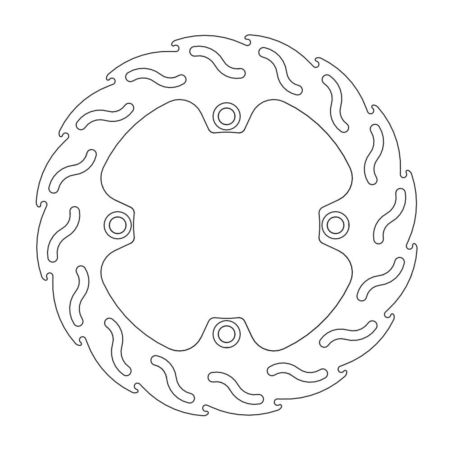 Tarcza hamulcowa flame MOTO-MASTER tył 110316