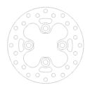 Tarcza hamulcowa MOTO-MASTER przód 110320