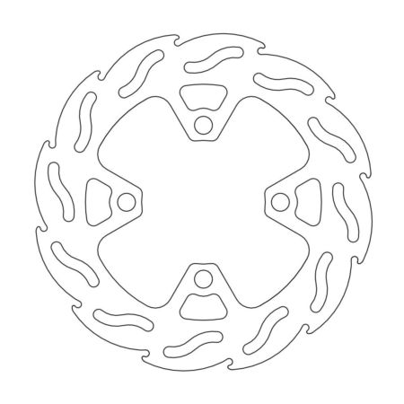 Tarcza hamulcowa flame MOTO-MASTER tył 110321