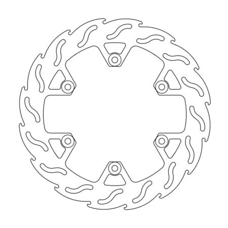 Tarcza hamulcowa flame MOTO-MASTER tył 110324