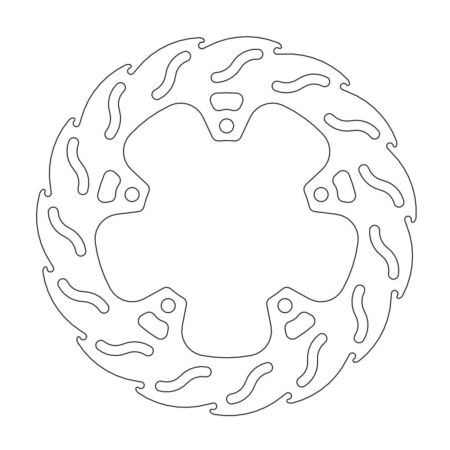 Tarcza hamulcowa flame MOTO-MASTER tył 110349