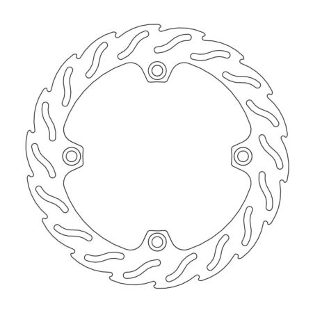 Tarcza hamulcowa MOTO-MASTER przednia lewa 110395