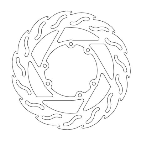 Tarcza hamulcowa flame MOTO-MASTER tył 110397