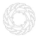 Tarcza hamulcowa flame MOTO-MASTER tył 110397