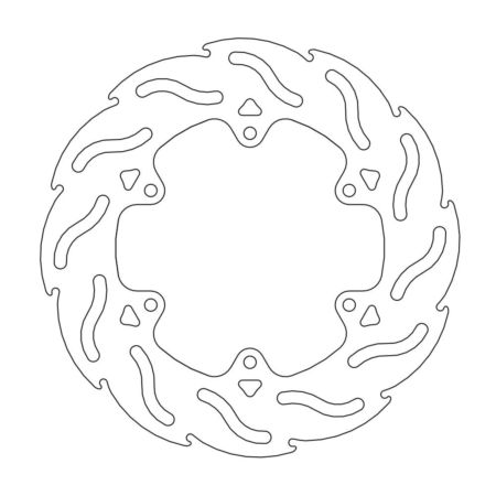 Tarcza hamulcowa flame MOTO-MASTER tył 110427