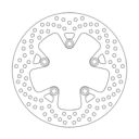 Tarcza hamulcowa halo MOTO-MASTER tył 110451