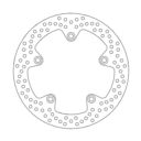 Tarcza hamulcowa halo MOTO-MASTER tył 110479